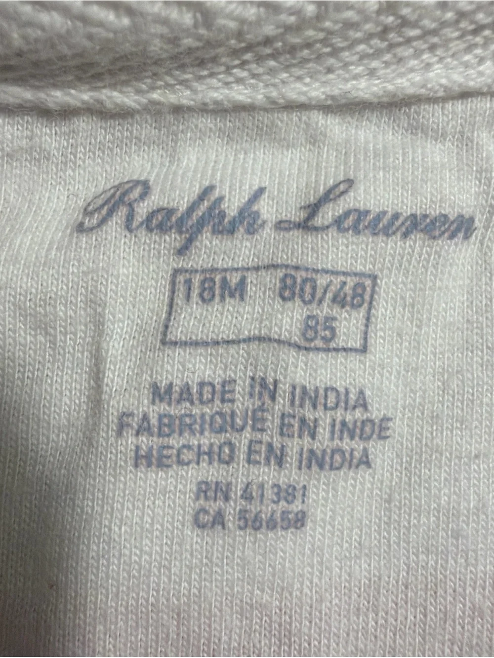 Ralph Lauren Red and White Striped Polo Shirt
